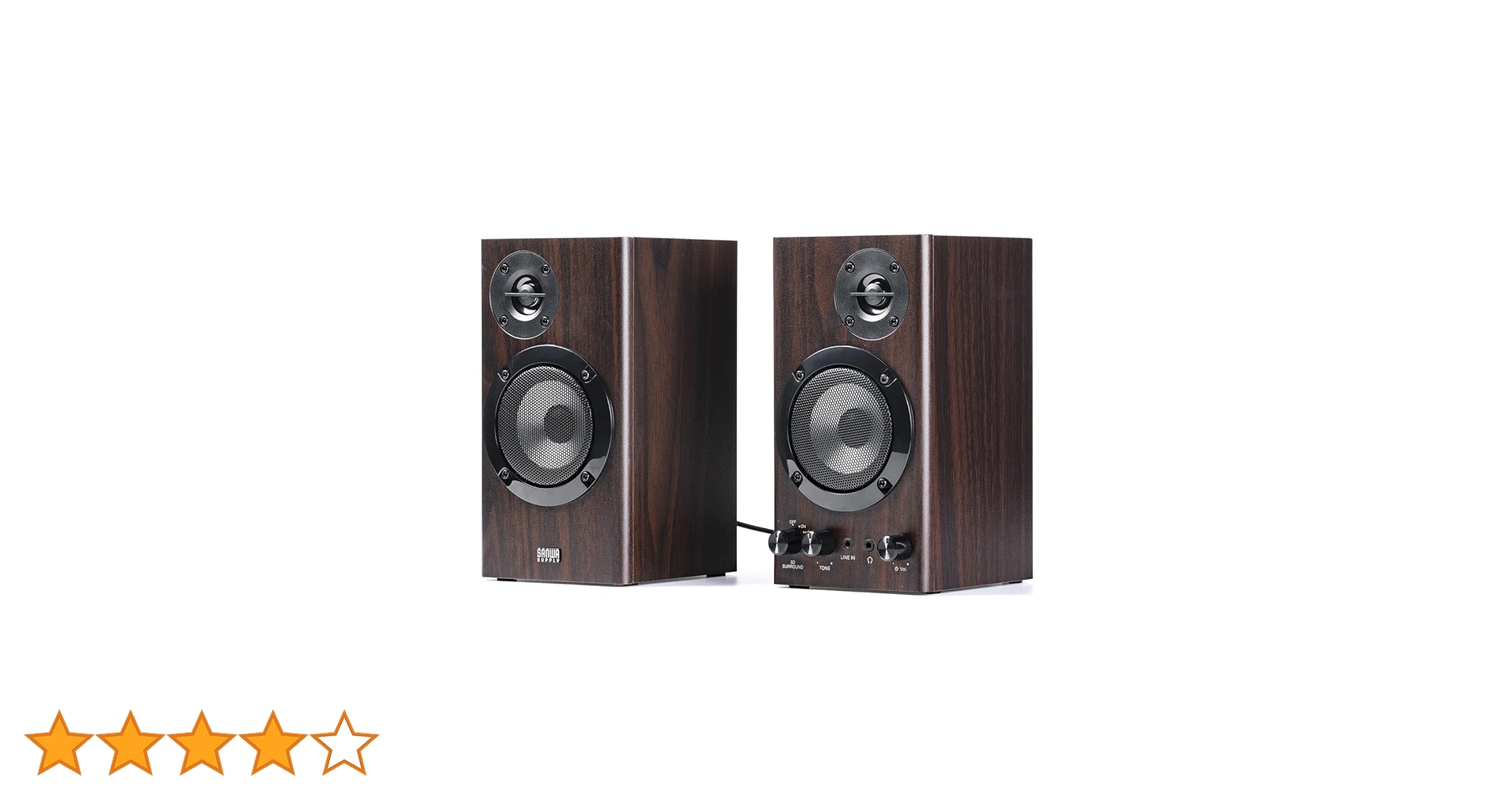 Amazon.co.jp: サンワダイレクト PCスピーカー 有線 3.5mm接続